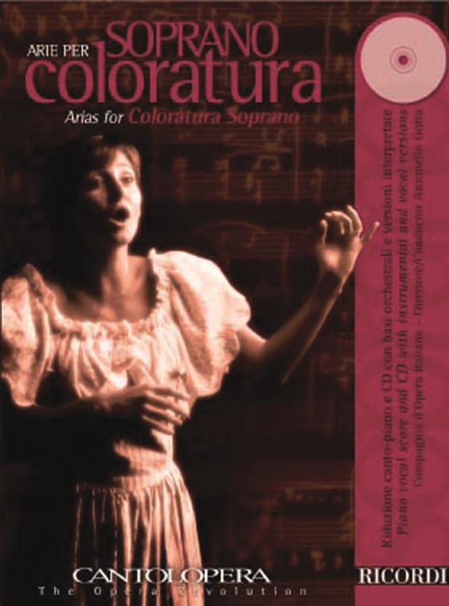 Cantolopera: Arie Per Soprano Coloratura Vol. 1 - pro zpěv a klavír